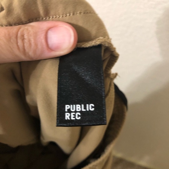 Public Rec Mens All Day Every Day Pant in Tan Beige - Size 40/30 - Picture 4 of 9